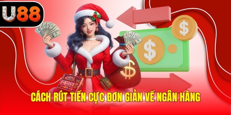 Cách rút tiền cực đơn giản về ngân hàng